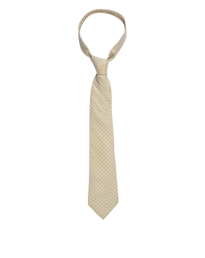 Hermes Geometric Tie, front view